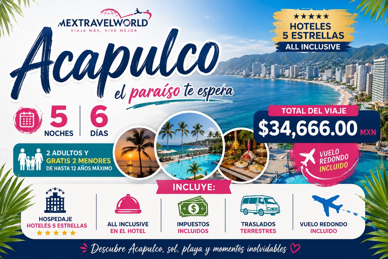 Acapulco — La Costera · Beaches & bay · All Inclusive | MexTravelWorld