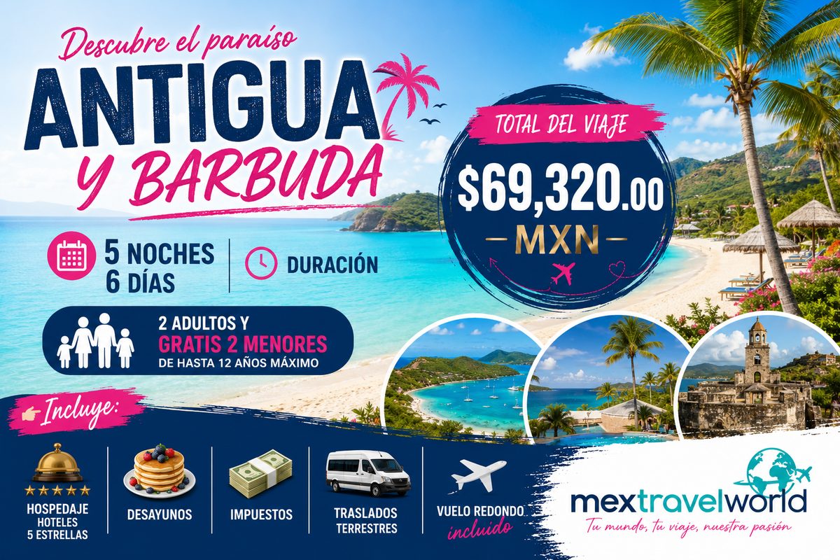 Antigua & Barbuda — Discover the Caribbean paradise | MexTravelWorld