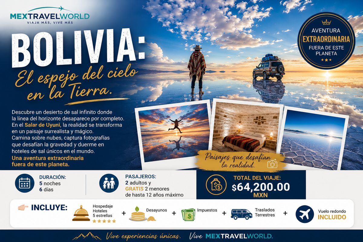 Боливия — солончак Уюни — Зеркало неба на Земле | MexTravelWorld