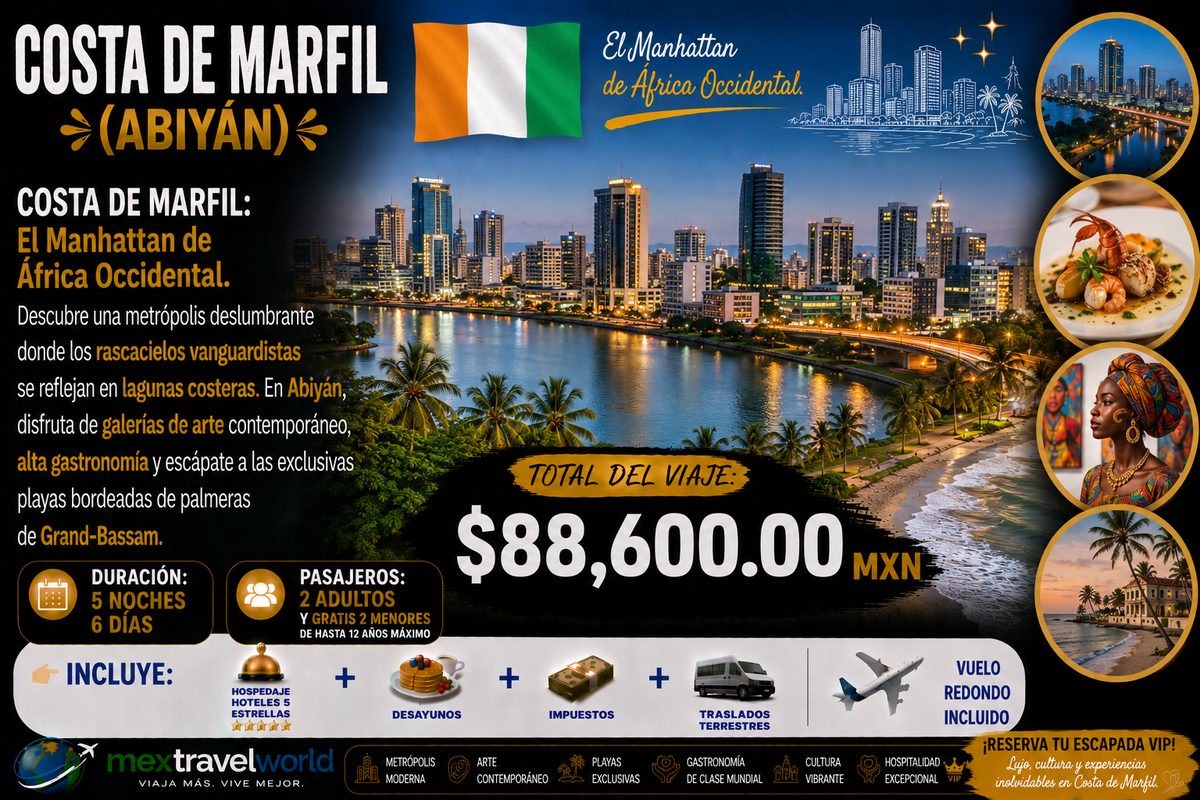 Costa de Marfil — Manhattan de África Occidental · Galerías de arte · Playas de Grand-Bassam | MexTravelWorld