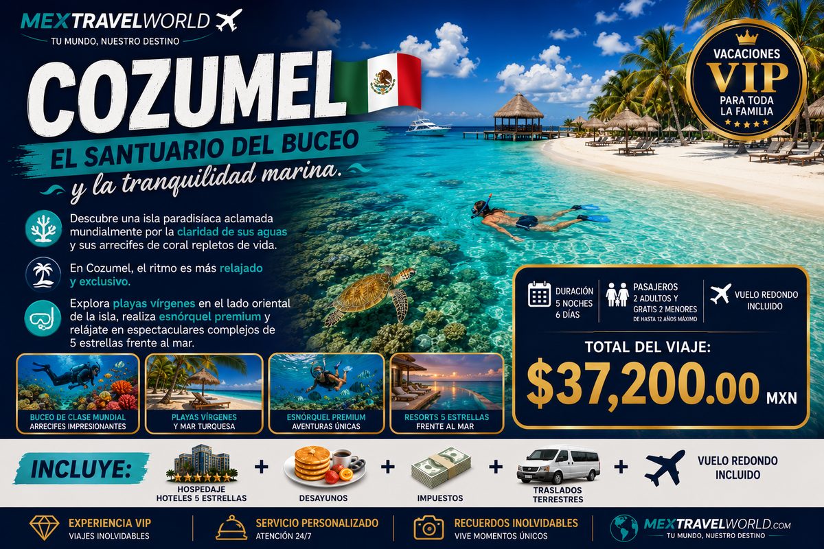 Косумель — Святилище дайвинга и морского спокойствия | MexTravelWorld