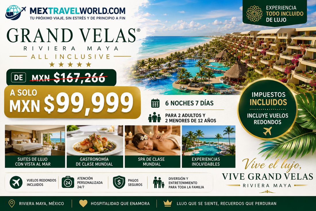 Grand Velas Ривьера-Майя — Всё включено · 5 звёзд | MexTravelWorld