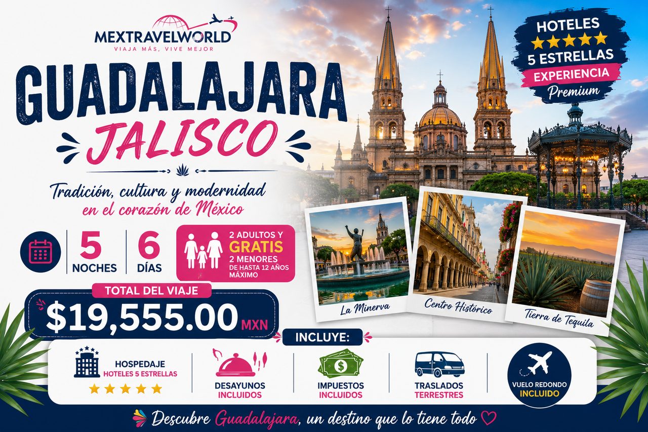 Guadalajara, Jalisco — La Minerva · Centro Histórico · Tierra de Tequila | MexTravelWorld