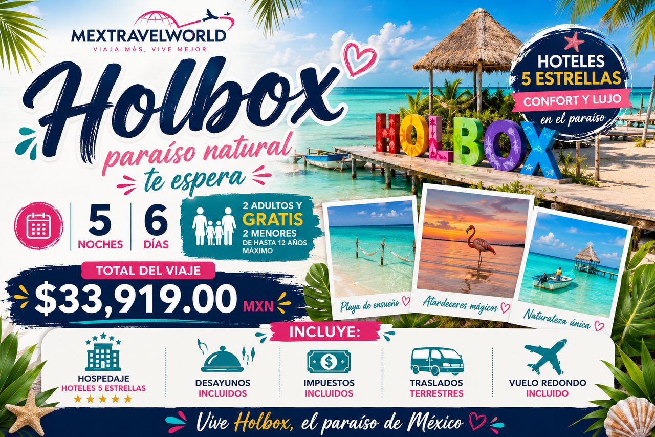 Holbox — Holbox Island · Natural Caribbean paradise | MexTravelWorld