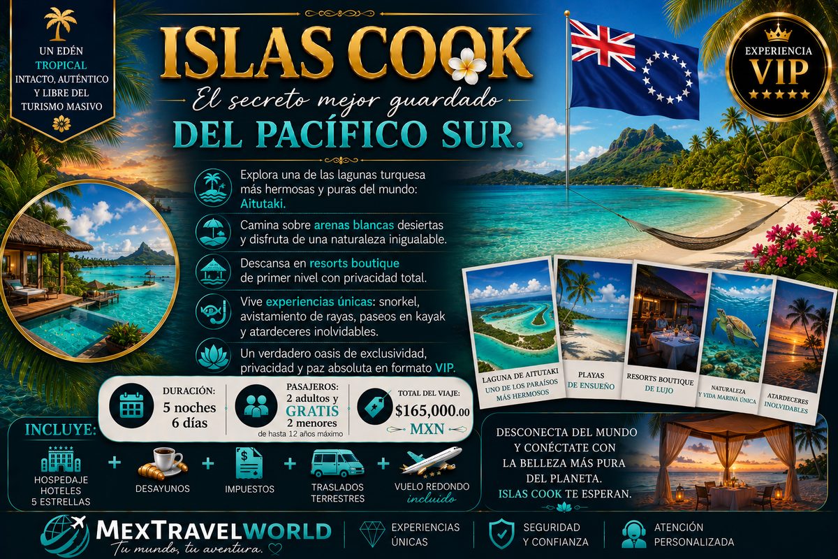 Острова Кука — Главный секрет южной части Тихого океана | MexTravelWorld