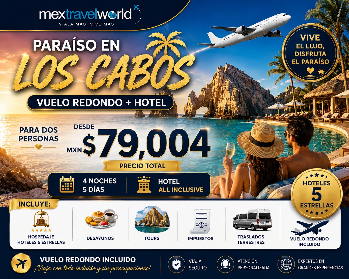 Los Cabos — All Inclusive · El Arco · 5★ Hotels | MexTravelWorld