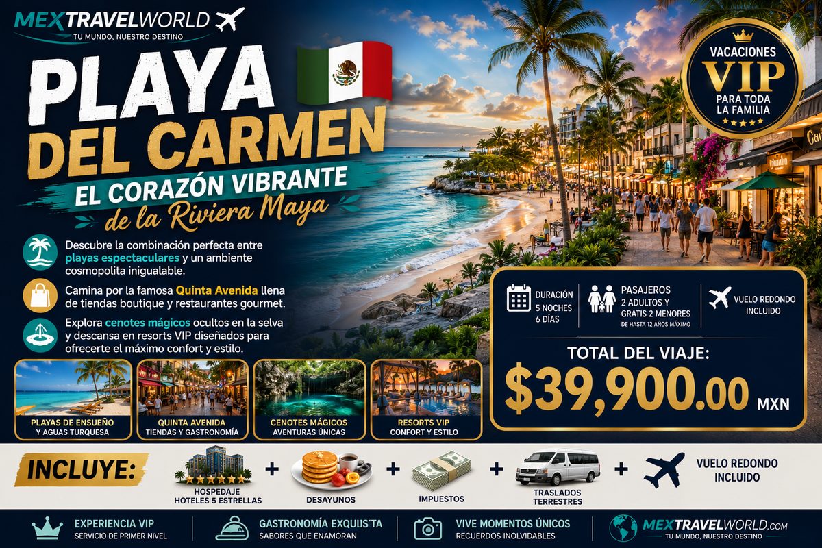 Плая-дель-Кармен — Яркое сердце Ривьеры-Майя | MexTravelWorld