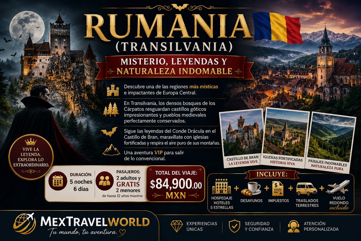 Romania — Transylvania — Mystery, legends & untamed nature | MexTravelWorld