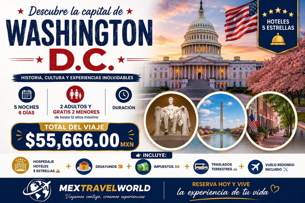 Вашингтон — История, культура и незабываемые впечатления | MexTravelWorld